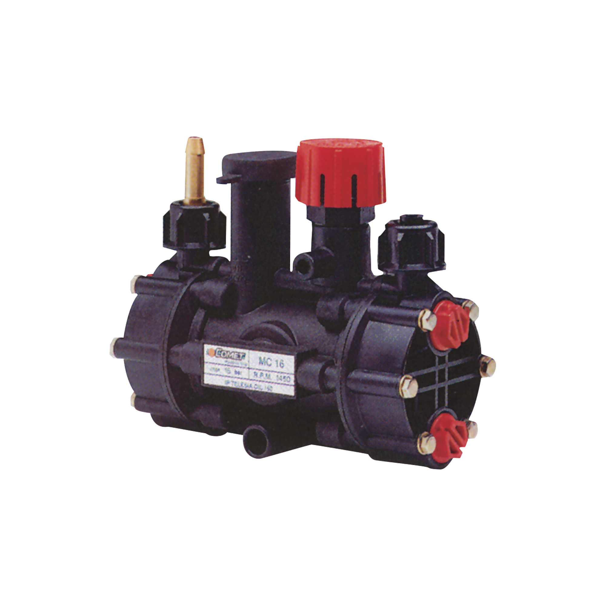Comet Pumps, MC16 DIAPHRAGM PUMP 3/4in.SHAFT, Max. Flow Rate 3.5 GPM, Model# MC16